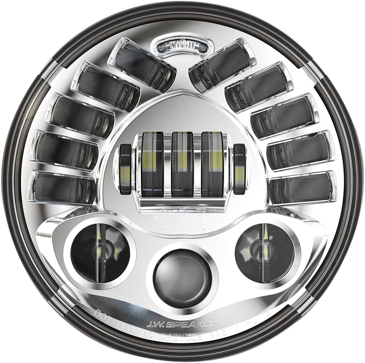 J.W. Speaker Headlight Adap2 8790 Chr 7