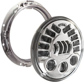 J.W. Speaker Headlight Adap2 8790 Chr 7 Kt