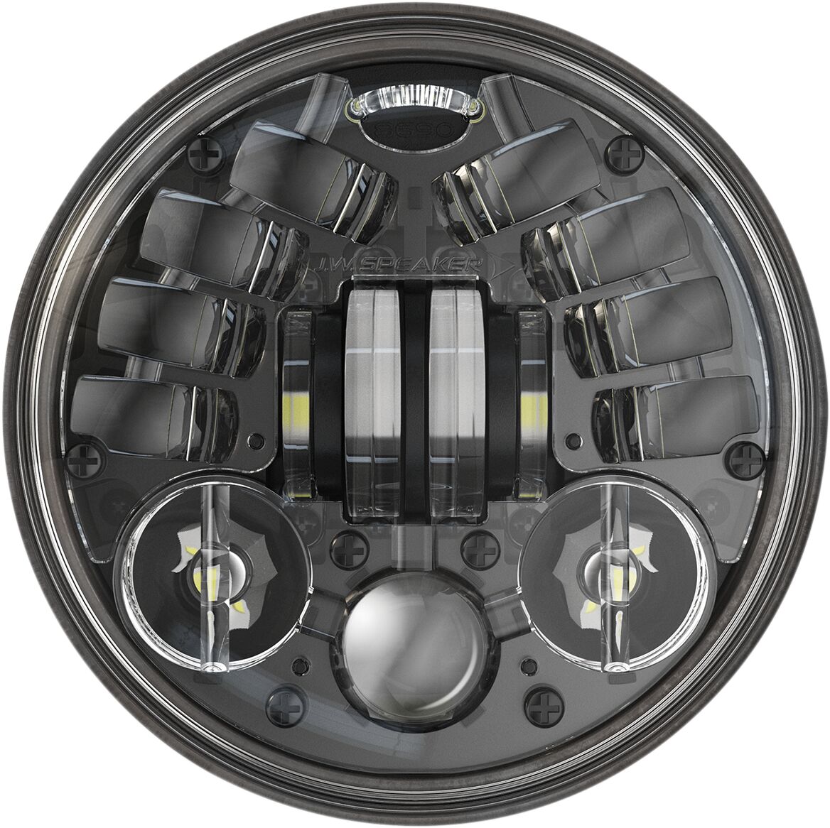 J.W. Speaker Headlight Adap2 8690 Blk 5.75