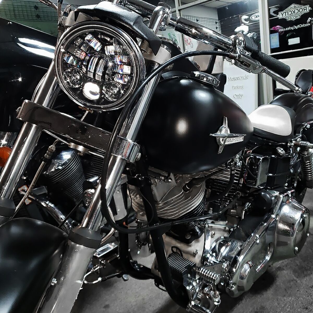 J.W. Speaker Headlight Adap2 8690 Blk 5.75