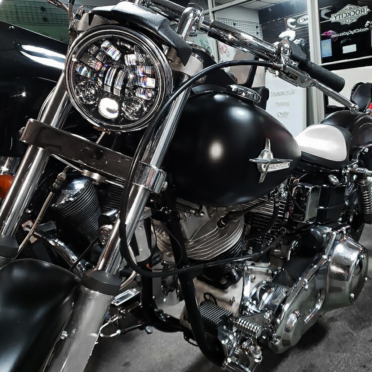 J.W. Speaker Headlight Adap2 8690 Chr 5.75
