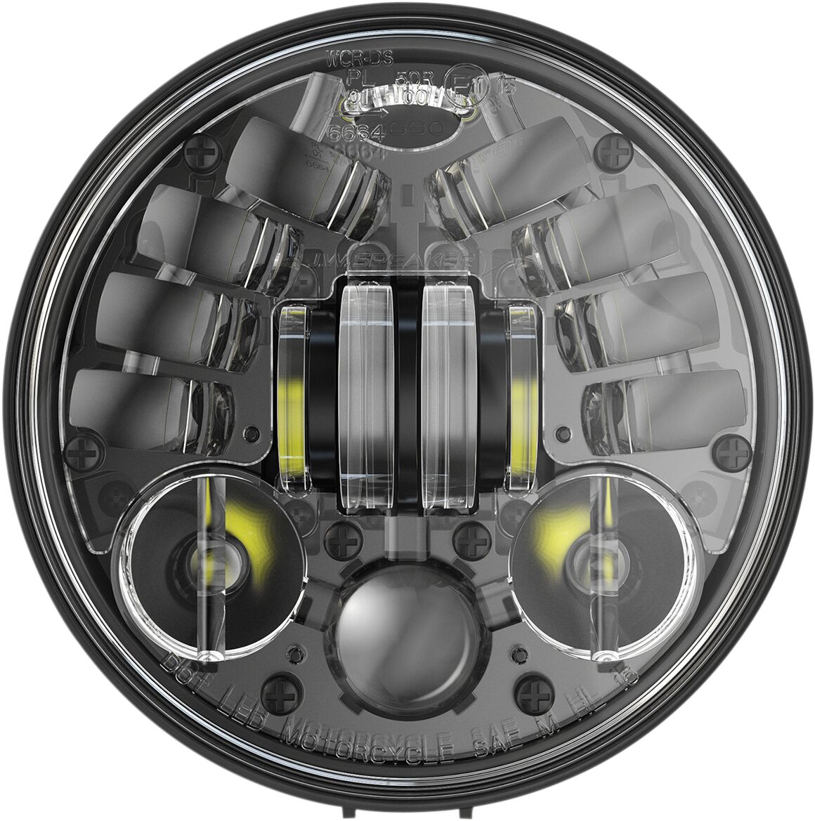 J.W. Speaker Hdlight Adap2 8691 Ped Bk 5.75