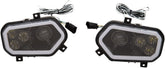 Moose Offroad Four Wheel Led Headlight Rzr800/9 Bk