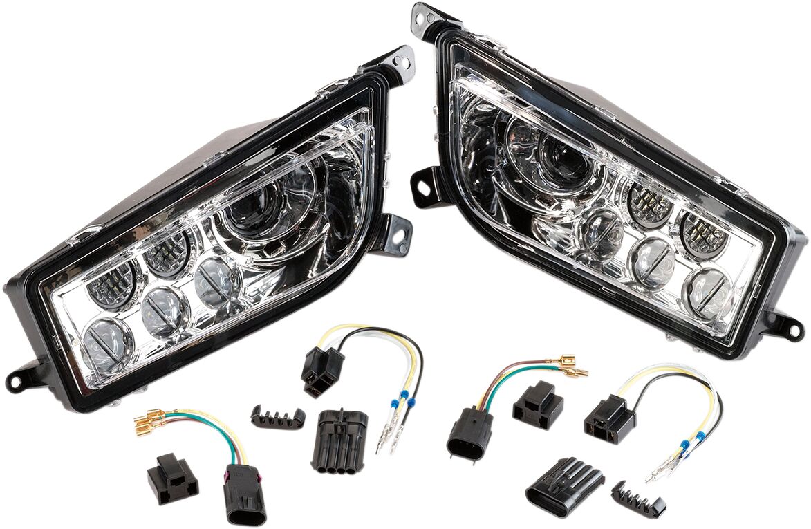 Moose Offroad Four Wheel Led Hdlght Rzr900/1000 Cl