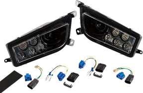 Moose Offroad Four Wheel Led Hdlght Rzr900/1000 Bk