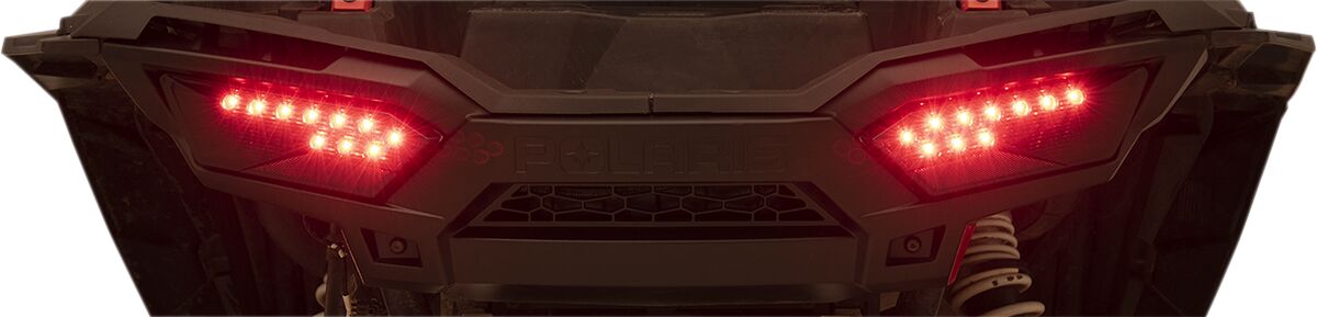 Moose Offroad Four Wheel Led Taillights Rzr1000 Bk