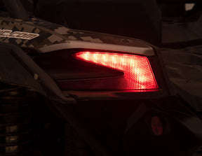 Moose Offroad Four Wheel Led Tailights Canamx3 Blk