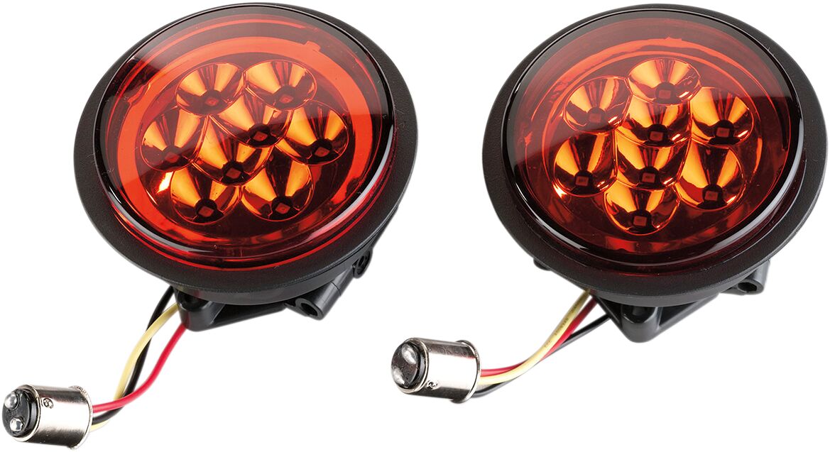 Moose Offroad Four Wheel Led Tailights Canam Red