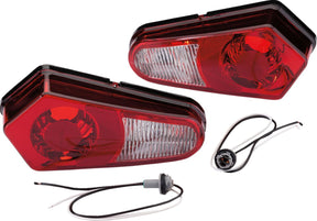 Moose Offroad Four Wheel Taillights Polaris Red