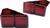 Moose Offroad Four Wheel Tailights Polaris Red