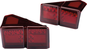 Moose Offroad Four Wheel Tailights Polaris Red