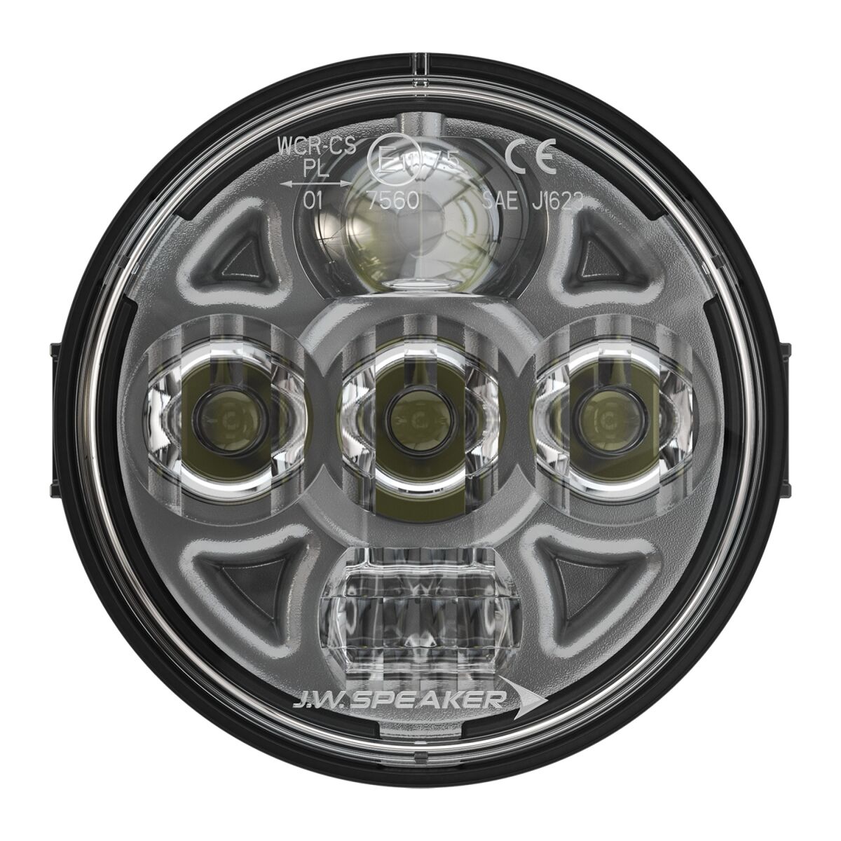 J.W. Speaker Headlight 8415 Evo Polycarb Ho