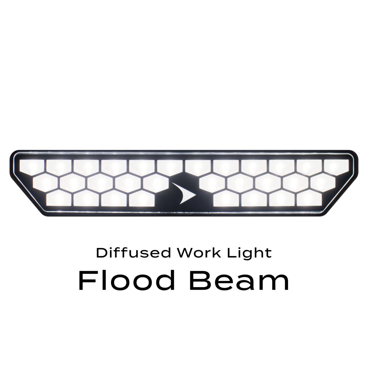 J.W. Speaker Led Work Light 905 W/ Flood Be