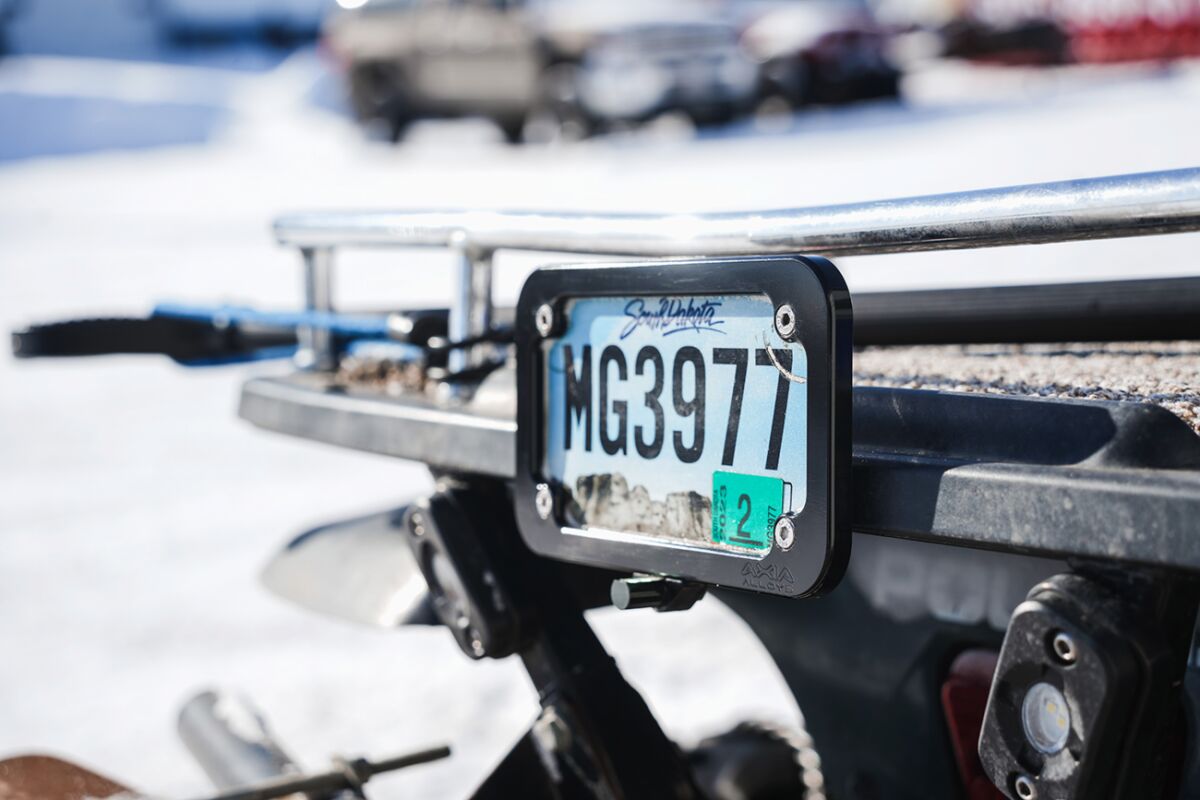Klock Werks Mount Cage Lic/Plate