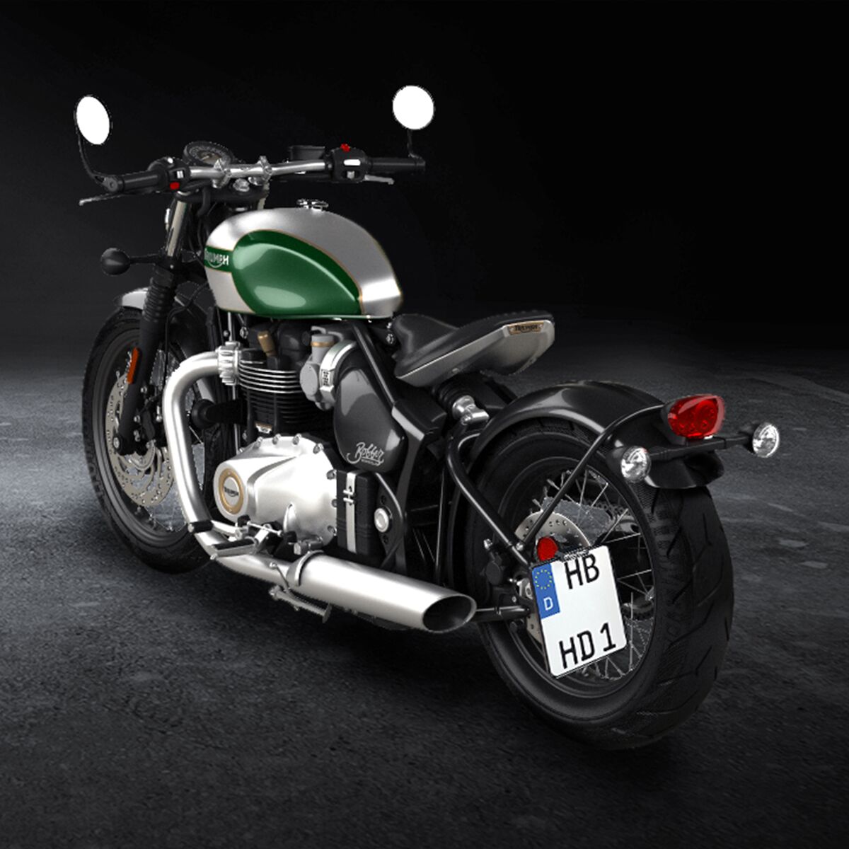Heinz Bikes L/P Bonv Bob 17 20 Bk B