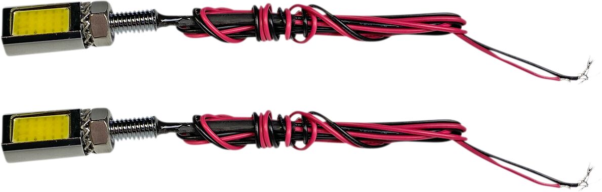 Custom Dynamics Led Tag Bolts With White Licen