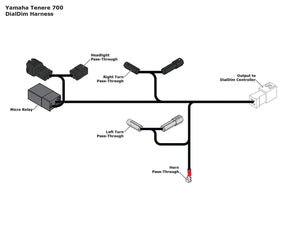 Denali P&P Dialdim Wiring Adapter Yam