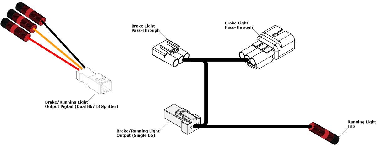 Denali Brake Light Wiring Adapter Duc