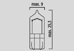 Flosser Bulb 12 V 5 W W5 W W2 1 X9 5 D 10 Pk