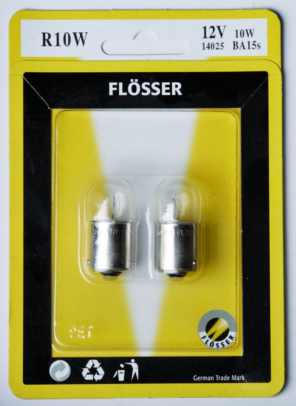 Flosser Bulb R10 W 12 V Ba15 S 10 Pk
