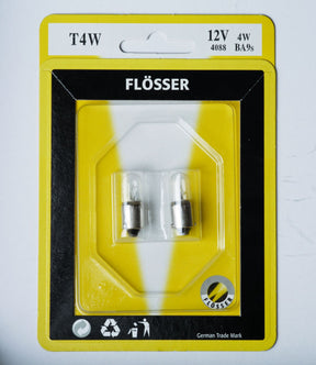 Flosser Bulb T4 W 12 V 4 W Ba9 S 10 Pk