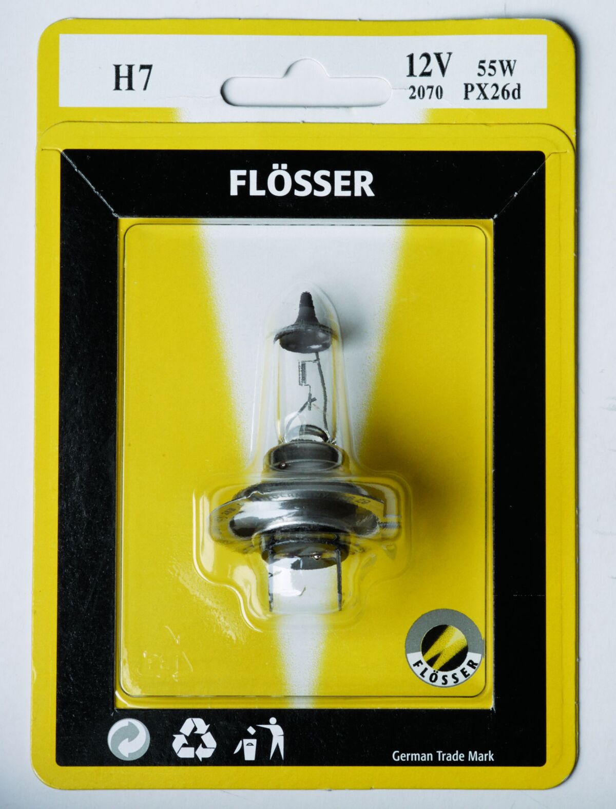 Flosser Bulb H7 12 V 55 W Px26 D 10 Pk