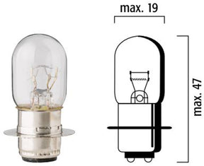 Flosser Bulb 12 V 25/25 W P15d 25 1 10 Pk