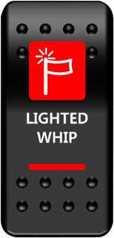 Moose Offroad Four Wheel Switch Rocker Ligtwhip Rd
