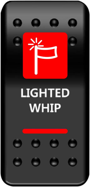 Moose Offroad Four Wheel Switch Rocker Ligtwhip Rd