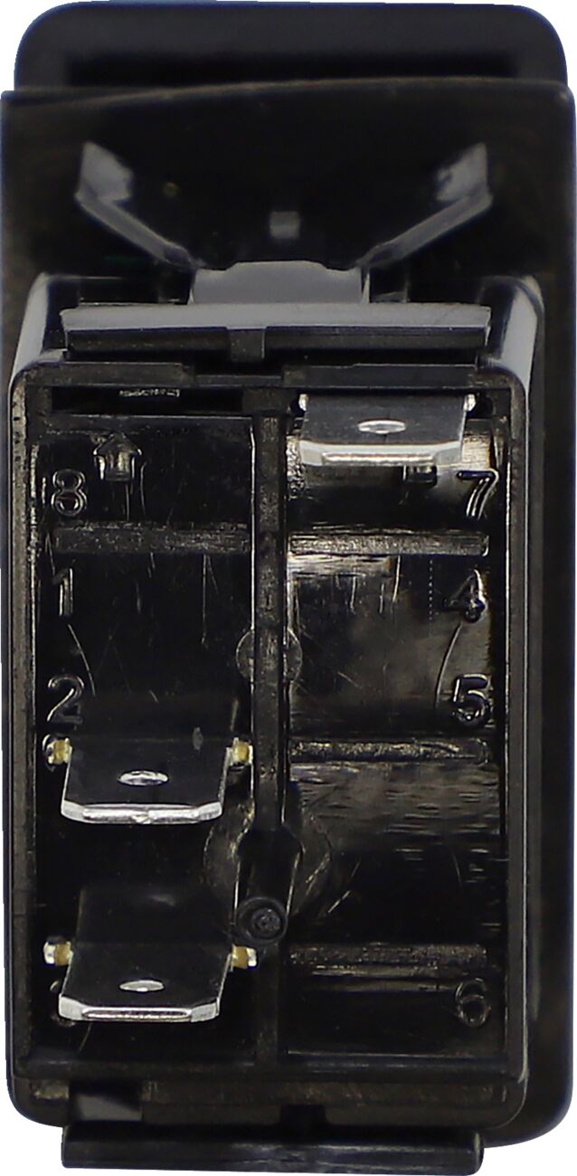 Moose Offroad Four Wheel Switch Rocker Stereo Red