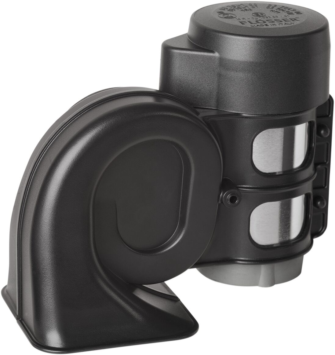 Flosser Air Horn Low 300 Hz 12 V Blk