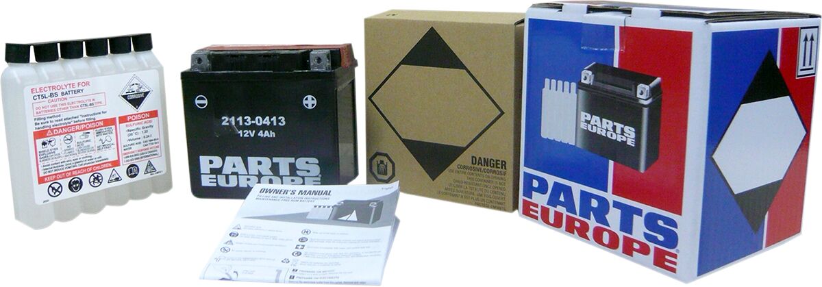 Parts Europe Batteries Battery Mf Ytx4 L Bs