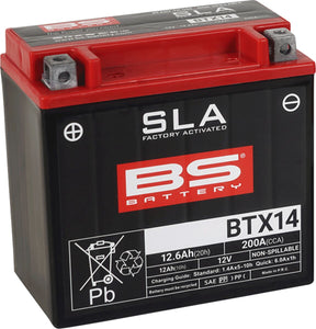 Bs Battery Battery Bs Btx14 Sla