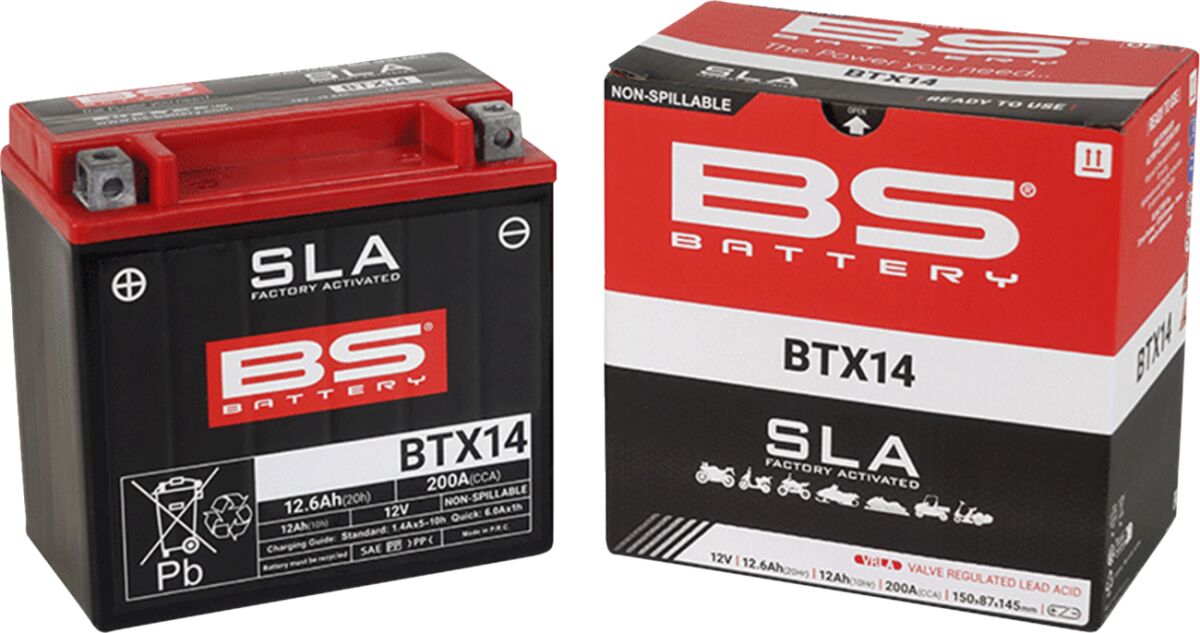 Bs Battery Battery Bs Btx14 Sla