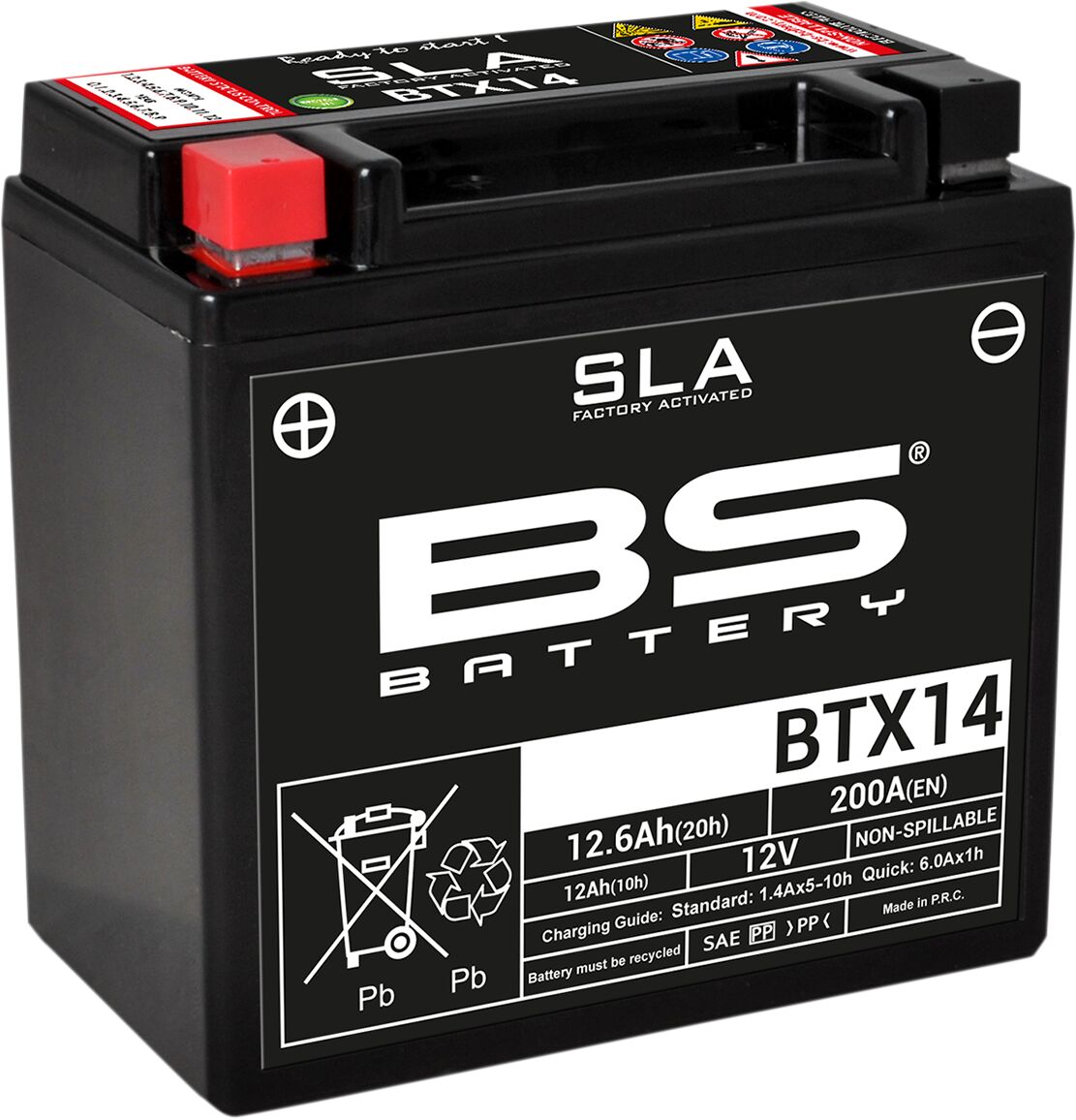 Bs Battery Battery Bs Btx14 Sla