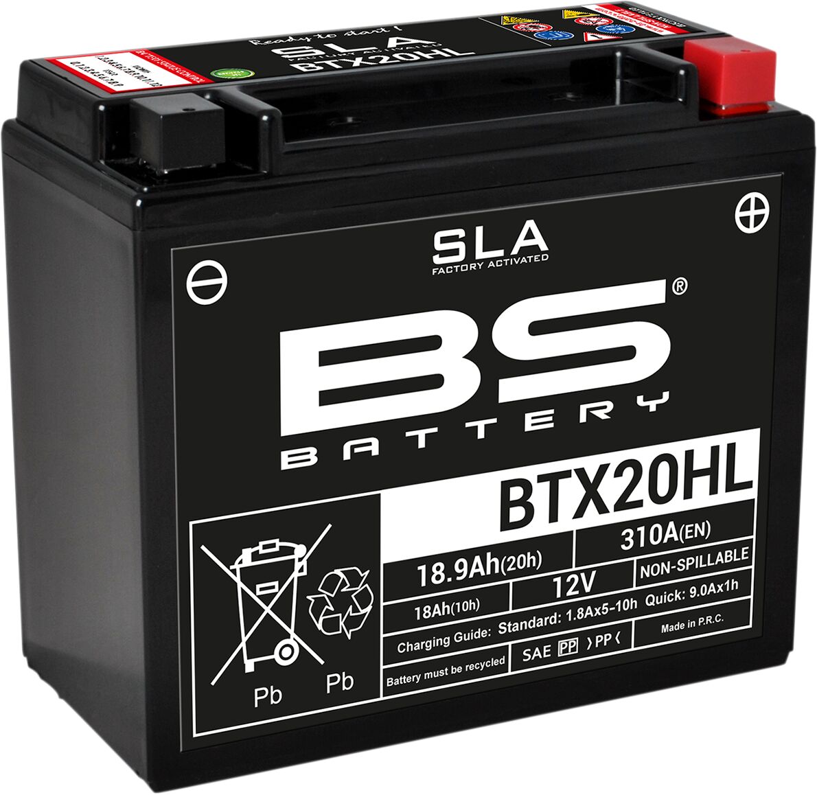 Bs Battery Battery Bs Btx20 Hl Sla