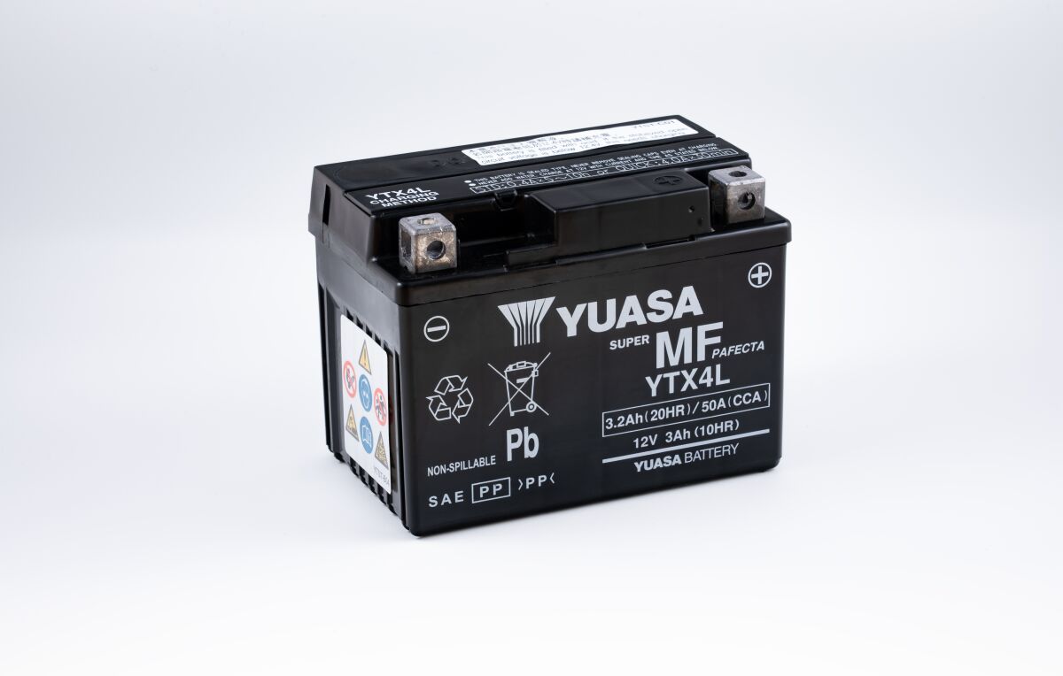 Yuasa Battery Yuasa Fa Ytx4 L