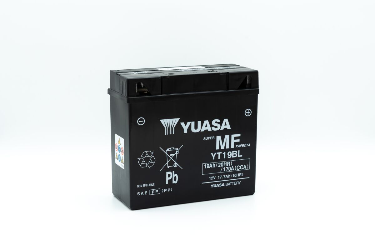 Yuasa Battery Yuasa Fa Yt19 Bl