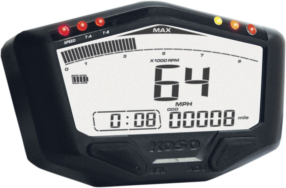 Koso North America Speedo/Tach Db 02