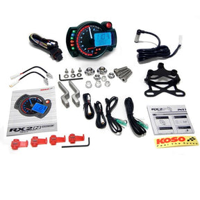 Koso North America Dash Panel Rx2 N+ Blk/Blu