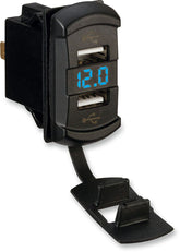 Moose Offroad Four Wheel Gauge Voltmeter/Usb