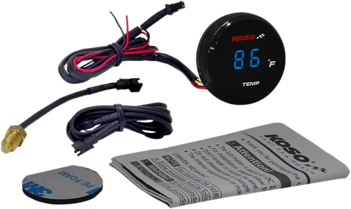 Koso North America Temp Ambient Blue