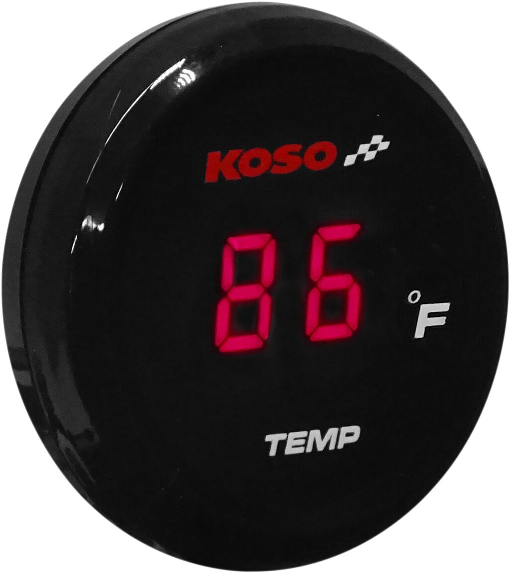 Koso North America Temp Ambient Red