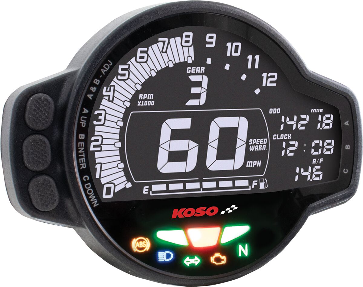 Koso North America Gauge Multifctn Ms 01