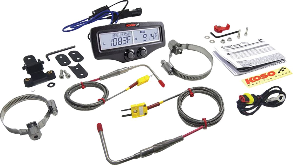 Koso North America Dual Egt Meter
