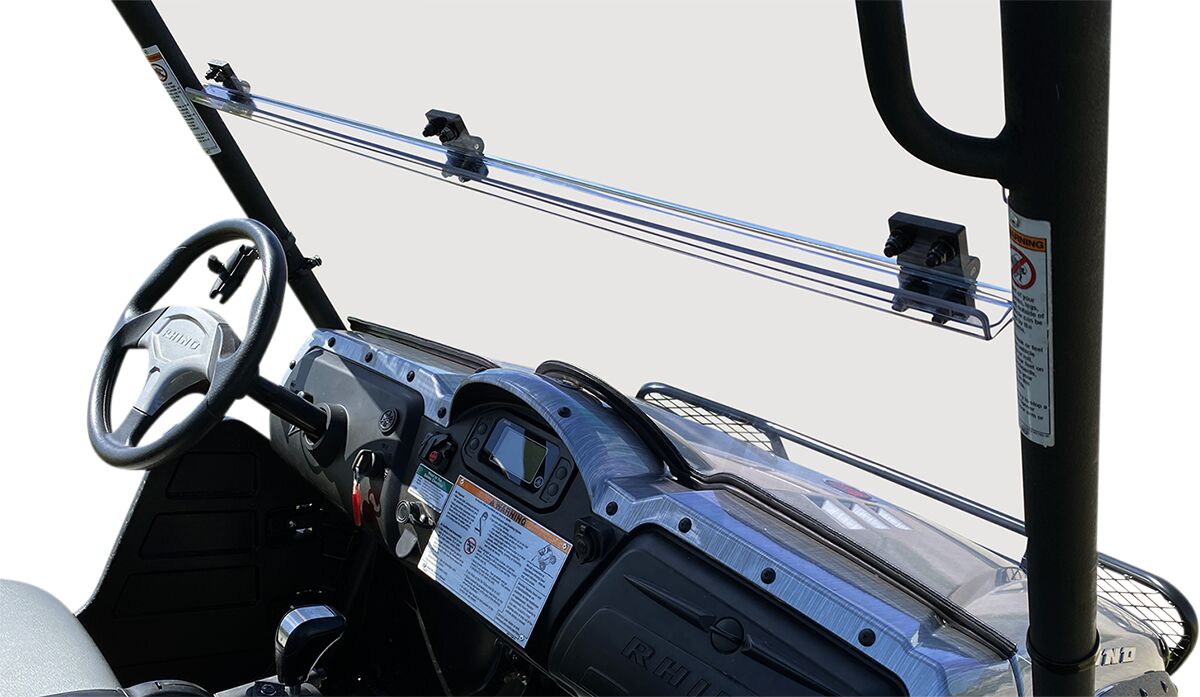 Moose Offroad Four Wheel Wndshld Flfding Dlx Rhno