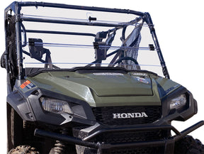 Moose Offroad Four Wheel Wndshld Flfding Dlx Pion