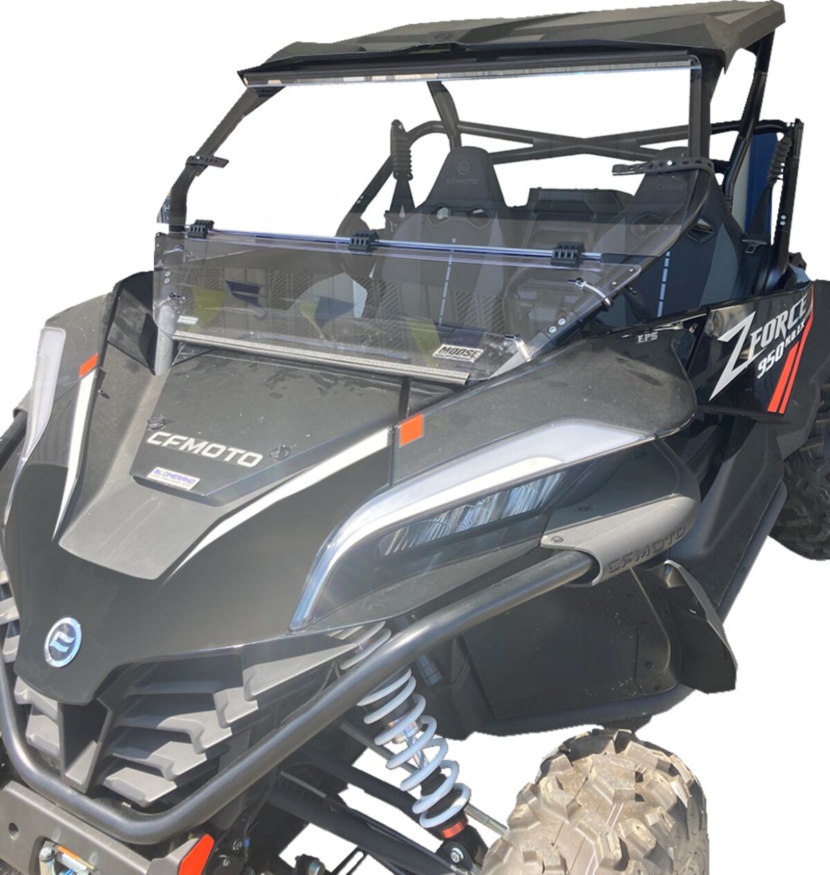 Moose Offroad Four Wheel Windshield Full Folding Cfmoto