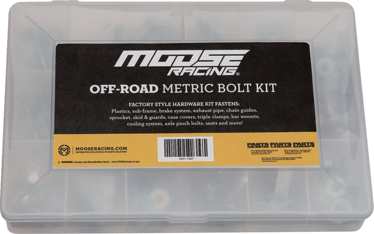 Moose Offroad Hard Parts Bolt Kit Metric Moose