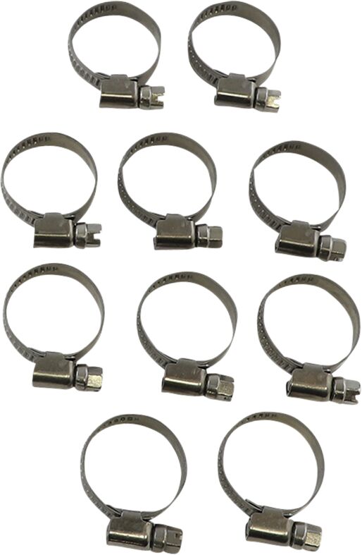 Parts Unlimited Hose Clamp Embossed 16 27
